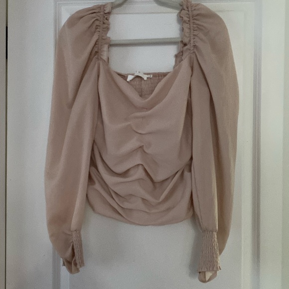 Astr the Label Puff Sleeve Square Neck Top - Picture 4 of 7